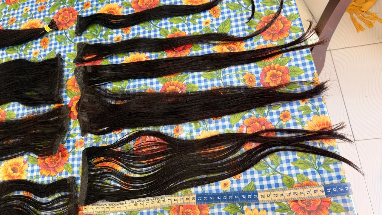 cabelo humano mega hair