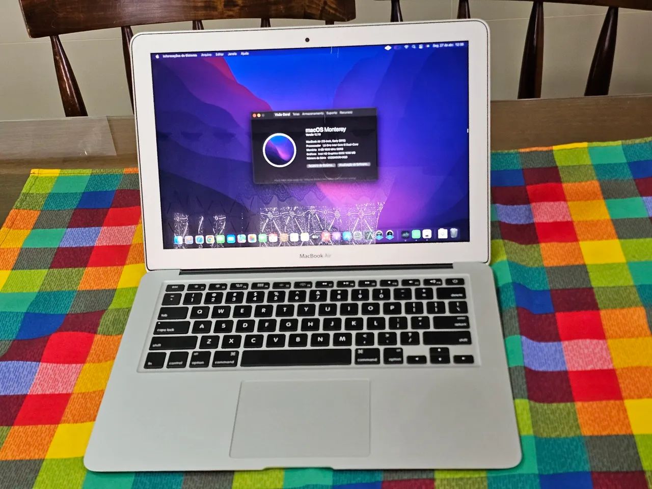 【極美品】Apple MacBook Air 2015 13インチ　8GB Macbook Air 2015 13 8gb Ram 128gb Ssd Core I5 Dual Core | Mercado