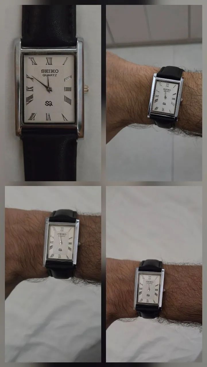Relógio Seiko Tank Quartz - Foto 5