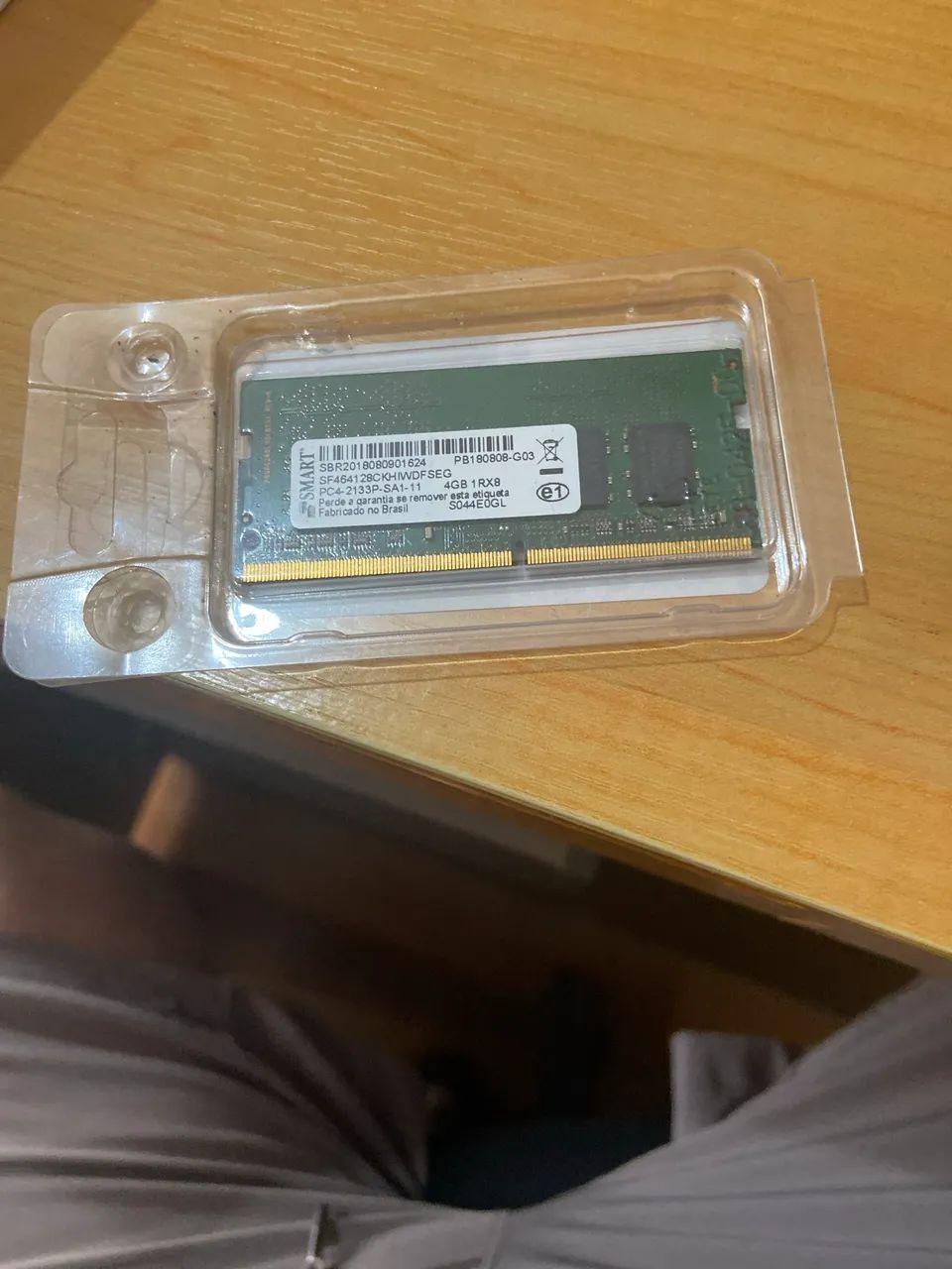 Memória RAM Notebook 04Gb DDR4 2133mhz