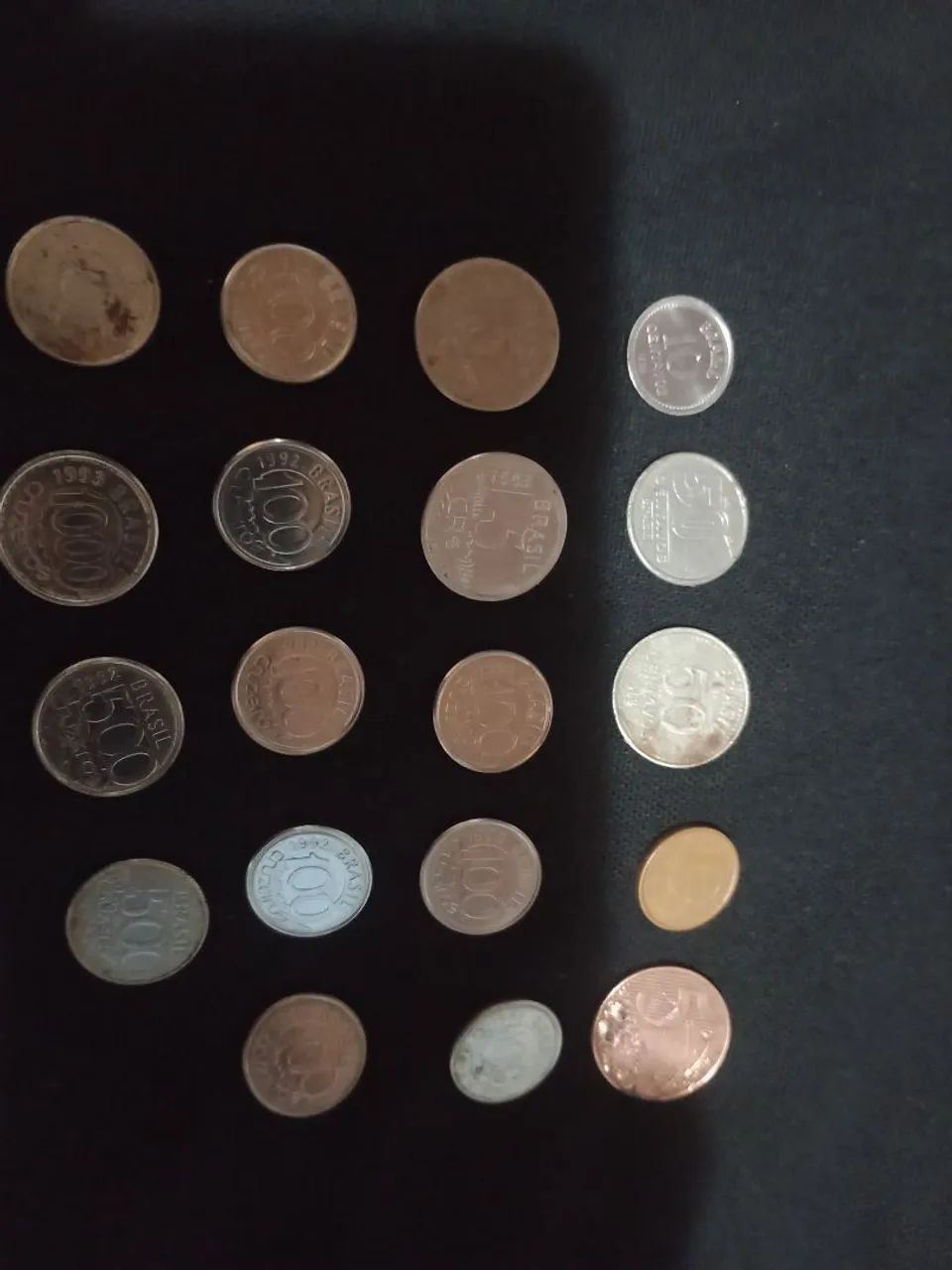 Lote de moedas antigas do Brasil quantidade 108 moedas  - Foto 2