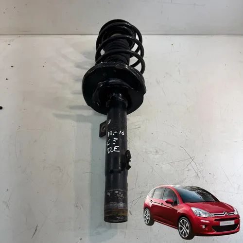 Amortecedor Citroën C3 208 2014 A 2019 Dianteiro Esquerdo
