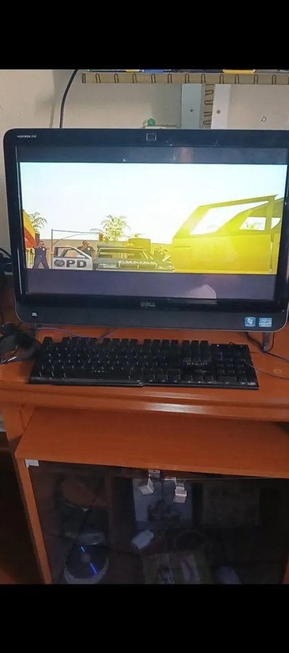 Vendo esse Pc all in one top 24 polegadas com lista de canais filmes e séries difinitivo 1 - Foto 2