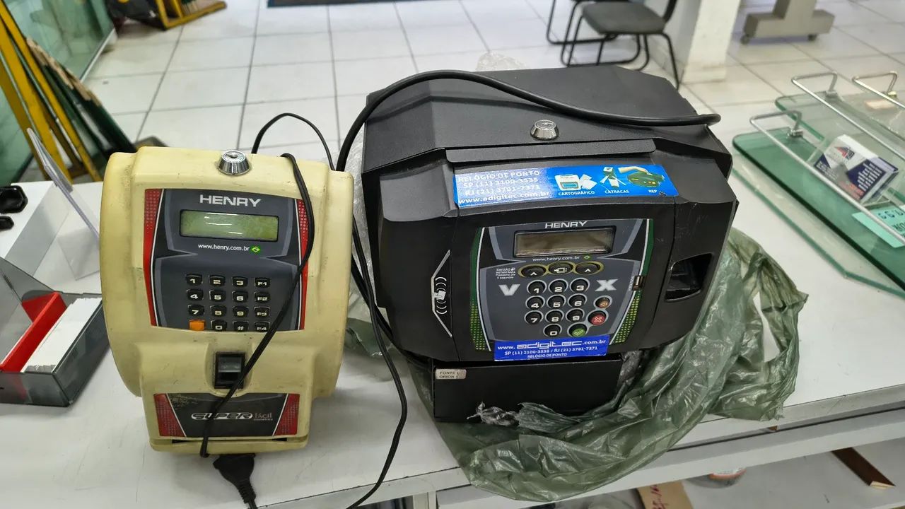 relógio de ponto 2 peças  - Foto 2