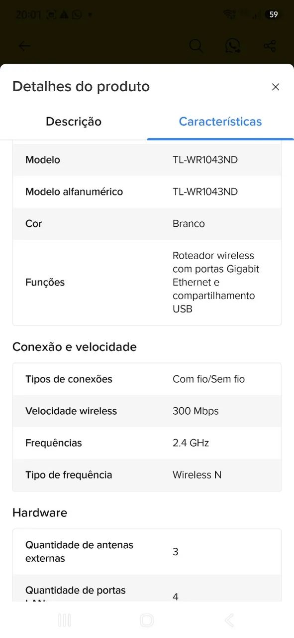 Roteador TP-LINK  - Foto 5