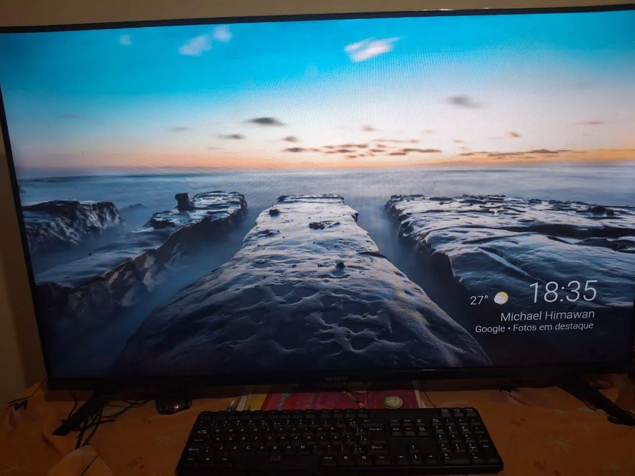 Vendo SmarTv Aiwa 43 polegadas R$ 1.000 - Foto 3