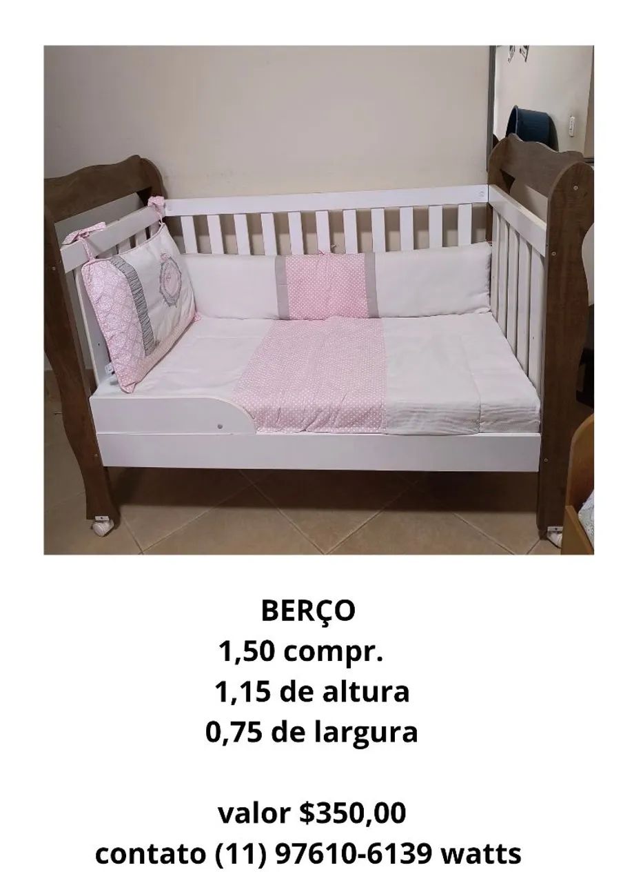 Berço / Cama (quase novo)