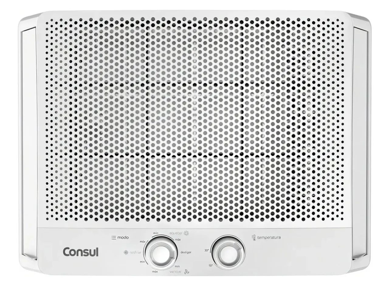 Ar condicionado Consul CCB10F de janela frio cor branco - Foto 2