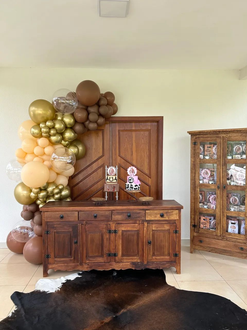 Decoração com balões 