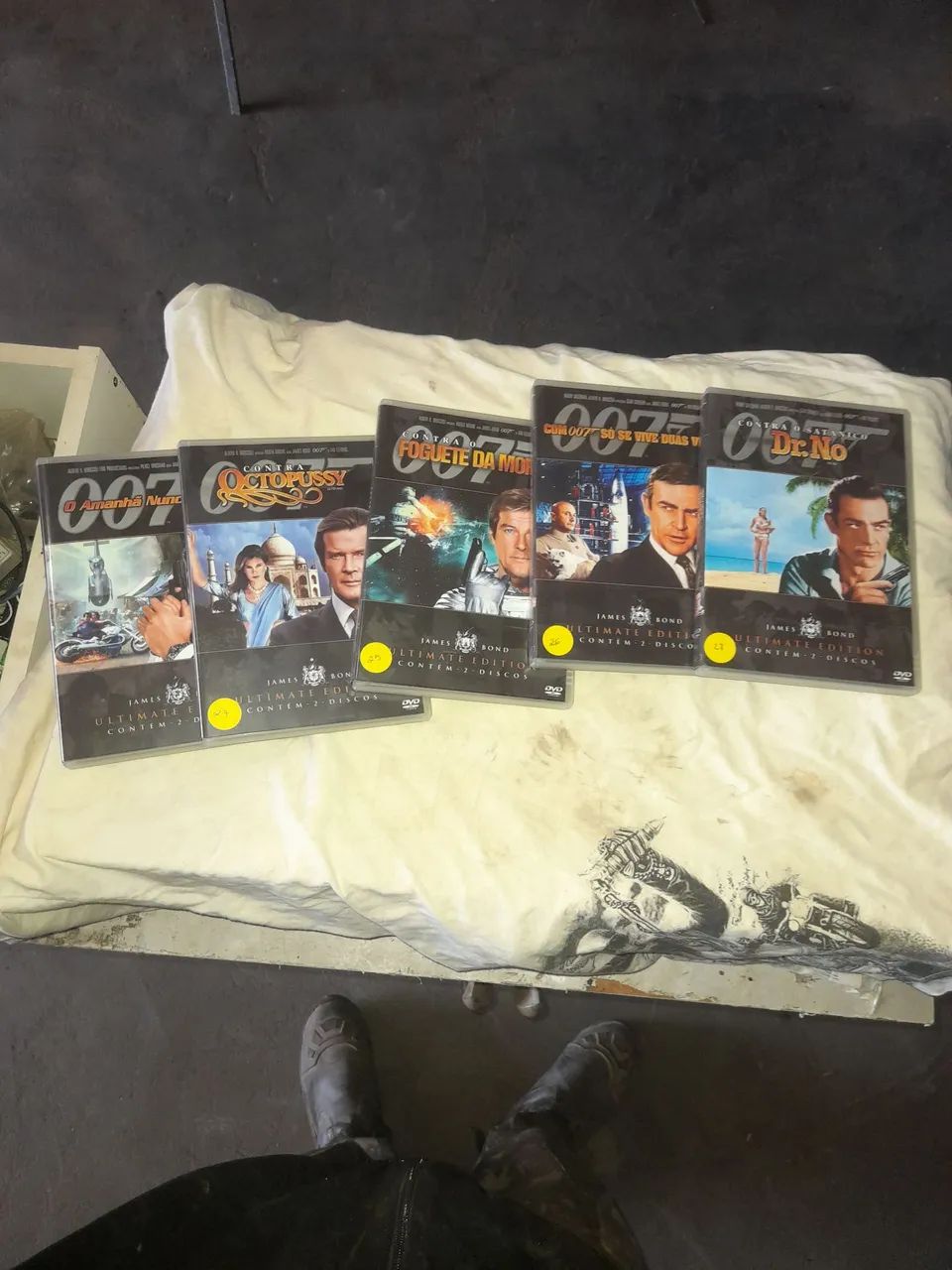 Box 007 James bonde com cinco filmes originais  - Foto 4