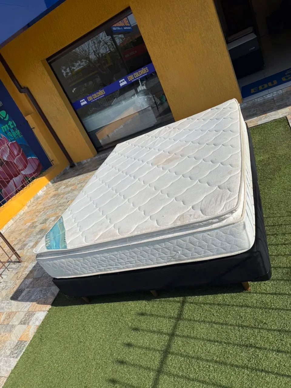 Cama box Queen size LE MARTAN USADA TOP - ENTREGAMOS  - Foto 3