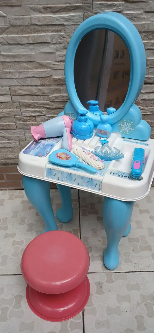 Brinquedo  penteadeira com acessórios  - Foto 5
