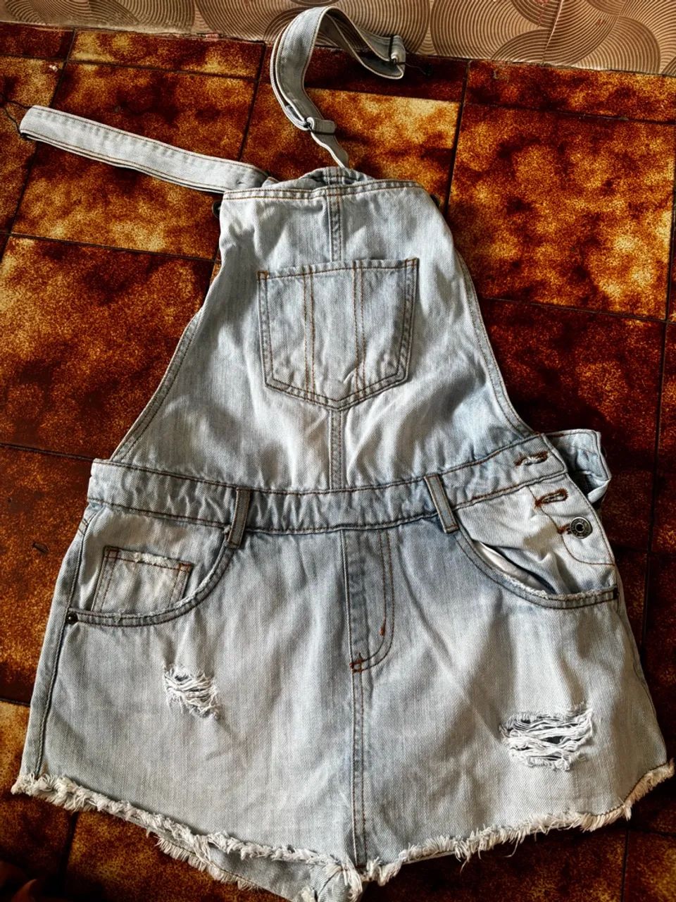 JARDINEIRA JEANS 