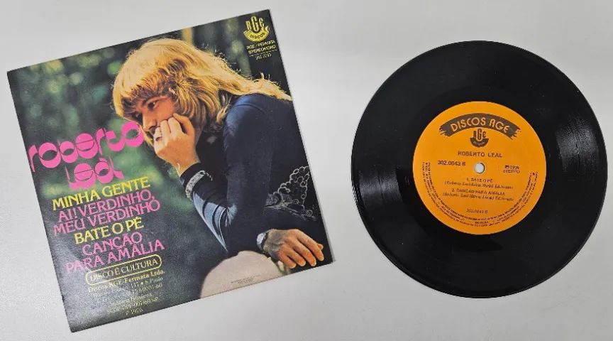 Disco Compacto de Vinil - Roberto Leal - Foto 2