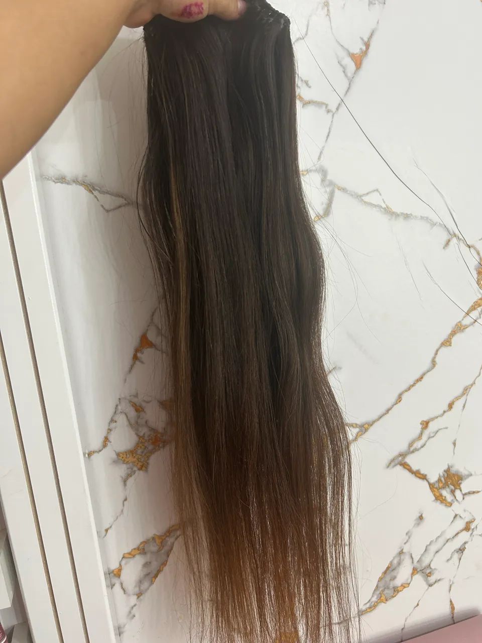 Aplique de cabelo humano  - Foto 2