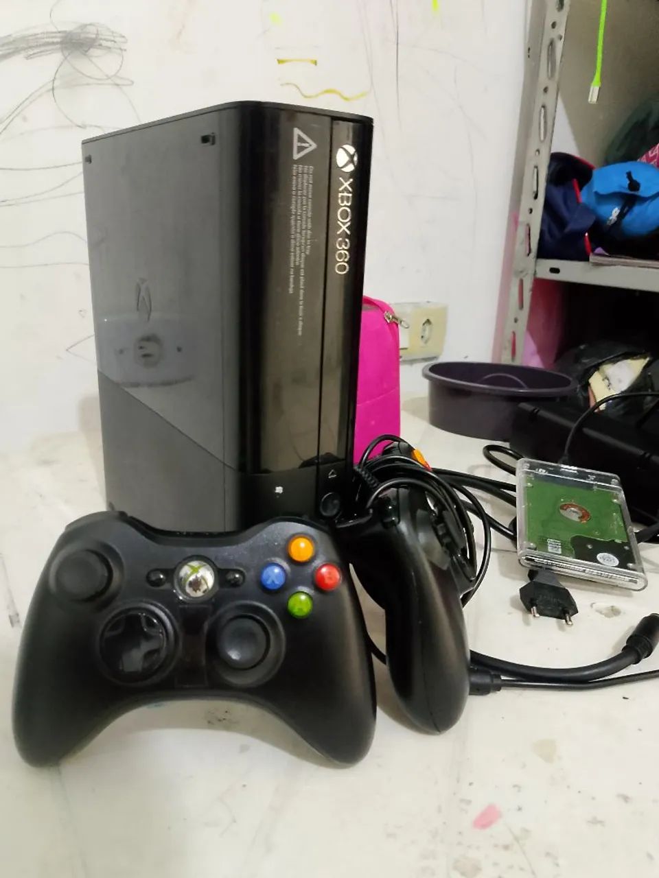 XBOX 360(SUPER SLIM) NEGOCIÁVEL!! - Foto 2