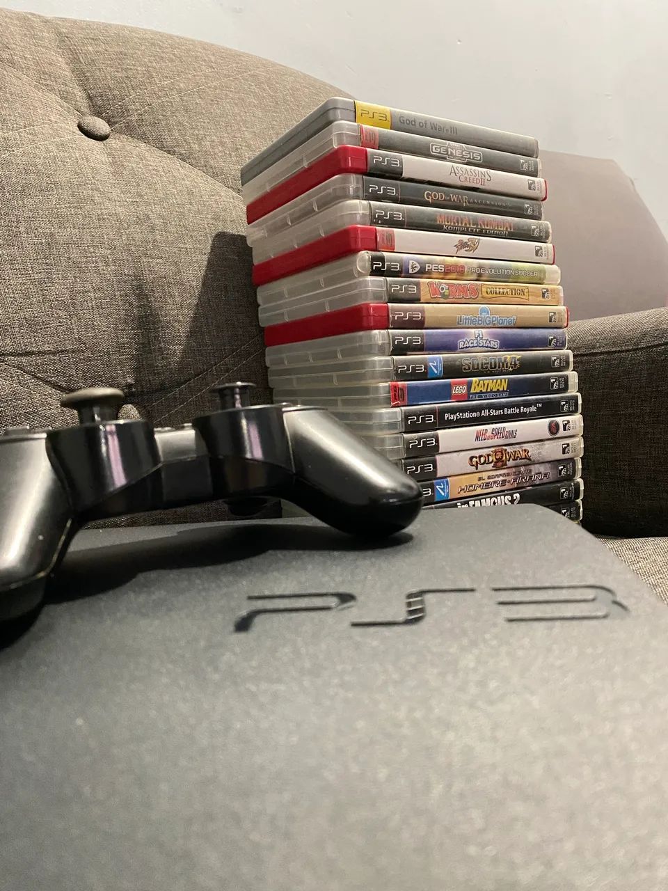 PlayStation 3 com 19 Jogos - Foto 3