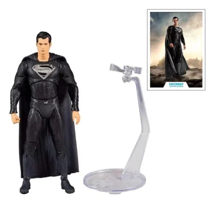 Dc McFarlane Liga da Justiça Superman Black Fun - Foto 3