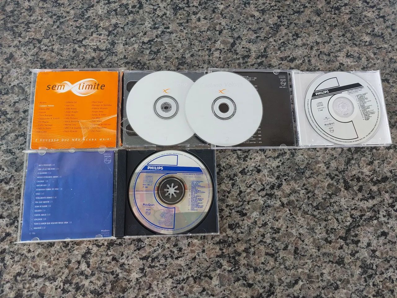 CDs Originais Caetano Veloso Colecionaveis - CDs, DVDs etc - Ponte