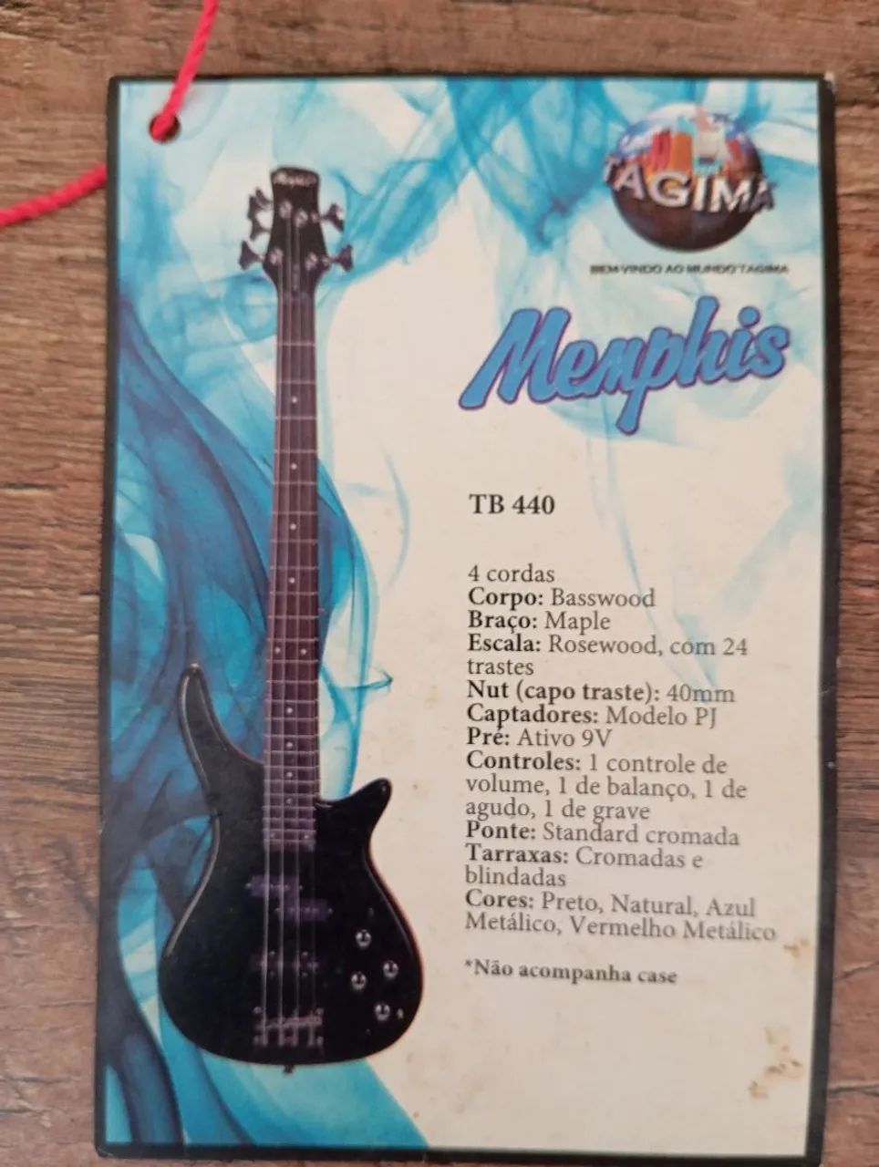Contrabaixo Memphis TB-440  - Foto 5