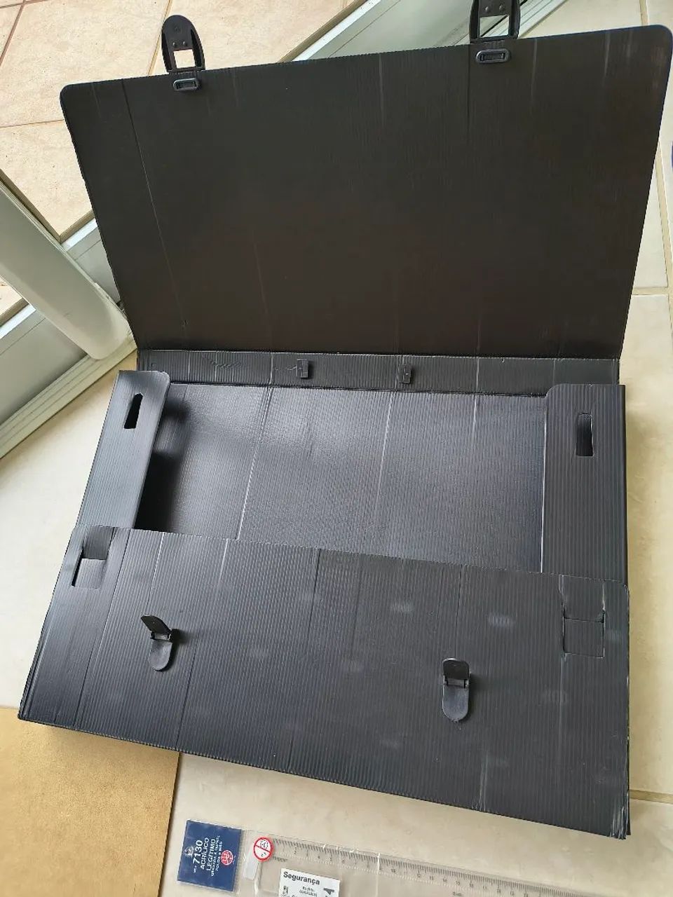 Kit de Desenho Técnico Trident - Prancheta + Compasso + Réguas - Foto 5