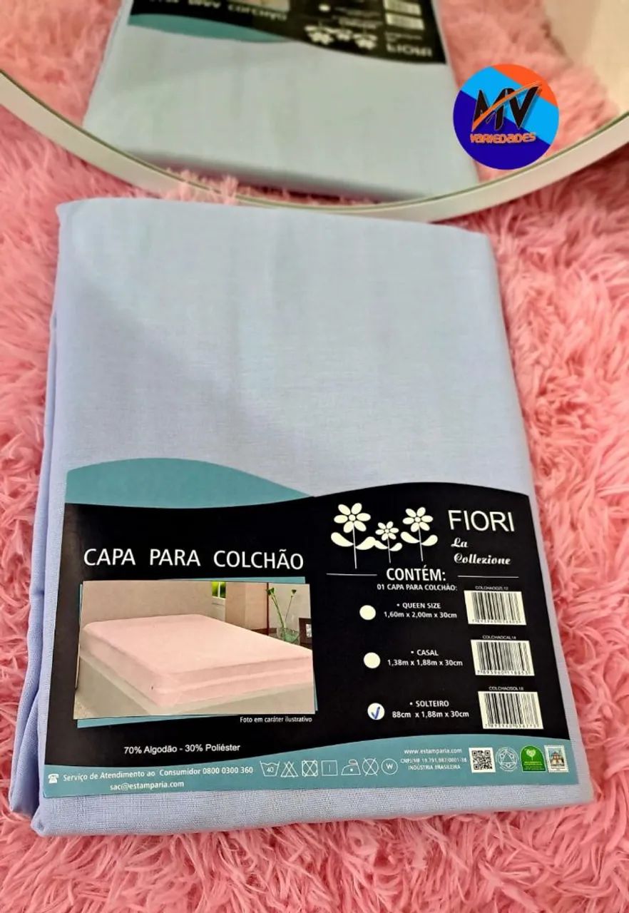 CAPA PARA COLCHÃO SOLTEIRO  - Foto 3