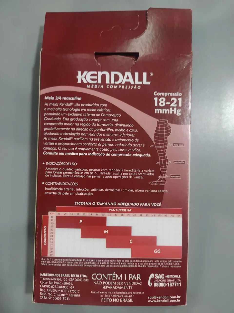 Meia Kendall média compressão  - Foto 2