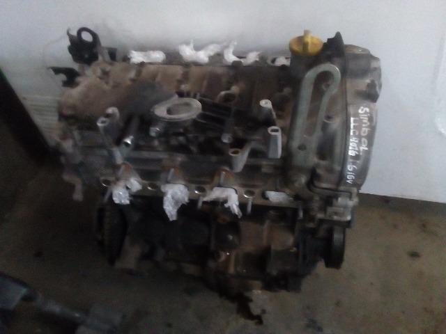 Motor parcial Renault Symbol 1.6 16v a base de troca!