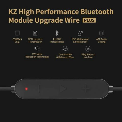 Cabo Bluetooth para fones Kz - Foto 6