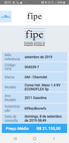 Corsa 2011 hatch 1.4 flex com gnv único dono - Foto 15