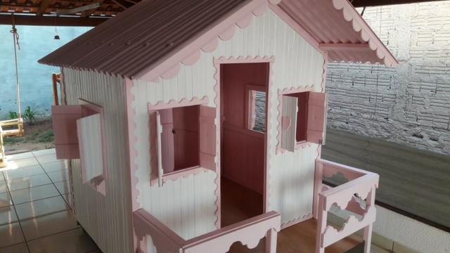 Casinha de Madeira Infantil - Foto 4