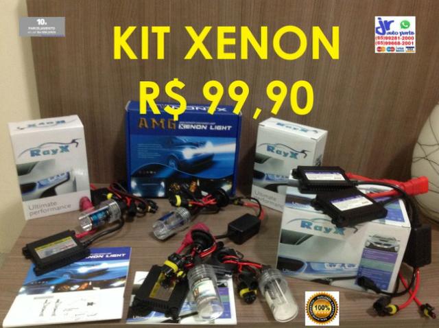 Kit xenon H1 H3 HB4 H4-2 H7 H8 H9 H11 H16 H27 - Peças para carros