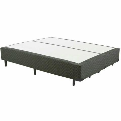 Cama Queen Box Comum bipartido promoção  - Foto 3