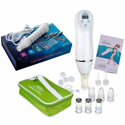 Peeling Diamante Portátil + Alta Frequência Bivolt - Bivolt