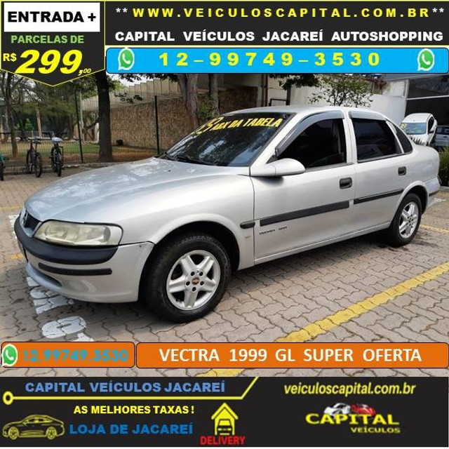 Vectra 1999 parcelas de 299 ao mês manual