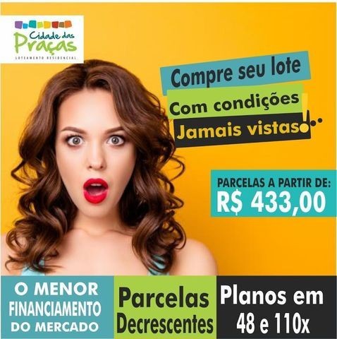 Lote Facil - 110x apenas de R$433. Prox ao Garavelo. Poucas Unidades - Foto 2