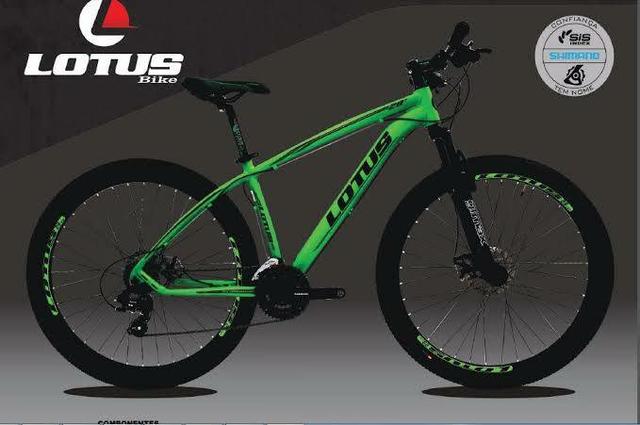 Bicicleta aro 29 Lotus alumínio//quadro tam:19