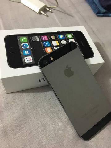 Troco por xiaomi iPhone 5s cinza espacial impecável sem detalhes bateria nova 1 chip