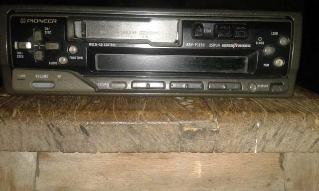 Radio Pioneer Toca Fitas Funcionando Tudo!! - Foto 6