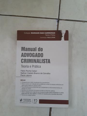 Livros diversos de Direito