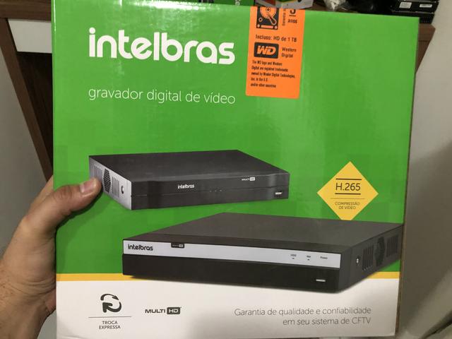 Dvr 4 canais Intelbras