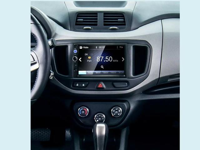 Multimídia Cobalt Prisma Spin Ônix Vectra Meriva Montana Corsão Novo GPS Por Espelhamento - Foto 4