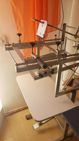 Serigrafia Máquina de Impressão Cilíndrica, pronta para começar já com os materiais - Foto 3