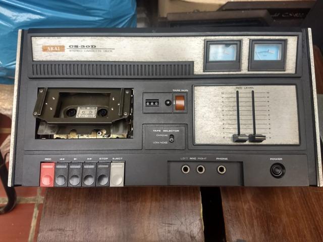 Tape Deck Akai Modelo CS-30D ( leia o anuncio ) - Foto 2