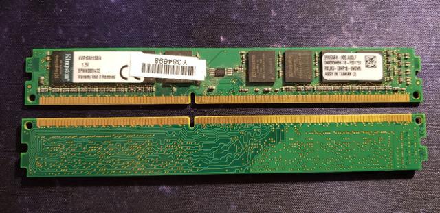 Memórias 8GB Kingston - 2 x 4GB Ddr3 1600MHz desktop - Foto 4