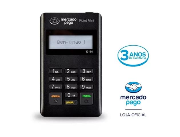 Revendedor (pap) maquina credito e débito R$ 9,99 cada unidade mini point - Foto 2