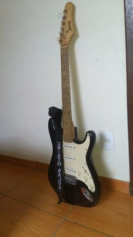 Vendo ou troco linda guitarra - Foto 3