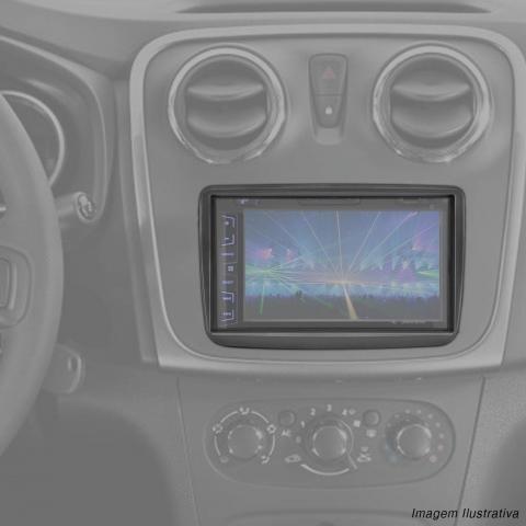 Multimídia Pálio Idéa Siena Strada Duster Sandero Logan Kwid GPS Por Espelhamento Ent USB - Foto 10