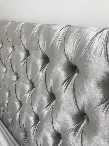 Vendo cabeceira de cama toda em capitonê - Foto 2
