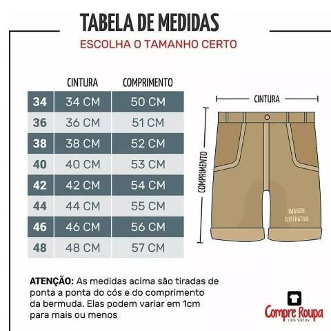 Kit com 5 bermudas de brim. - Foto 6